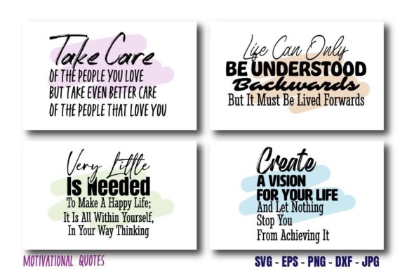 Download Motivation Quotes Lettering Bundle - Quote Collection
