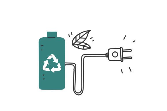 Download Doodle Sustainability Battery - Premium Resources