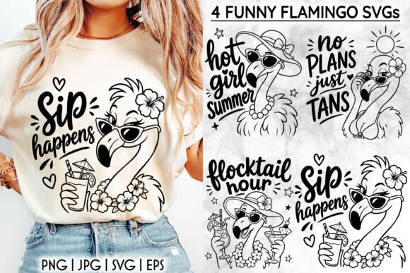 Download Funny Flamingo SVG Summer Quotes - Quote Collection