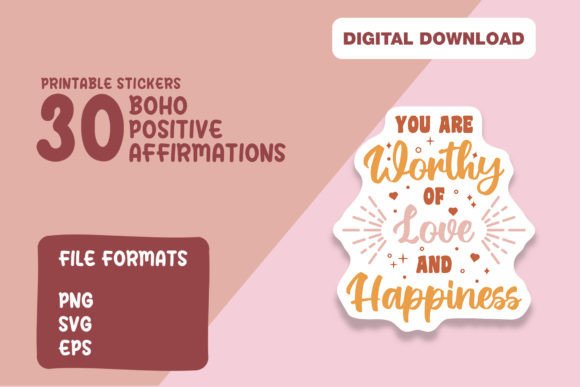 Download Boho Quotes Positive Affirmations Vol 1 - Quote Collection