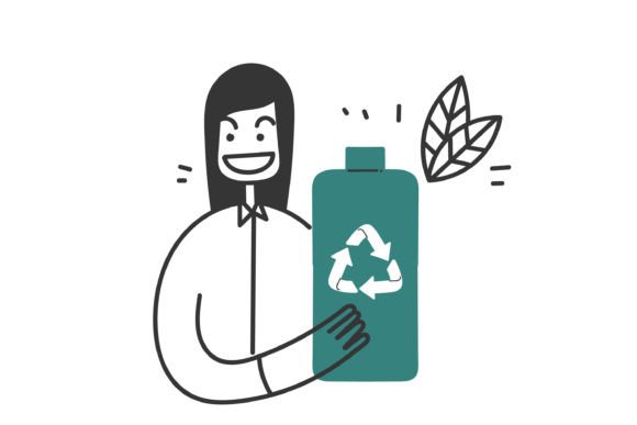 Download Doodle Sustainability Battery - Premium Resources