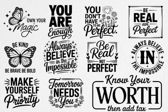 Download Boho Motivational Quotes Svg Bundle - Quote Collection