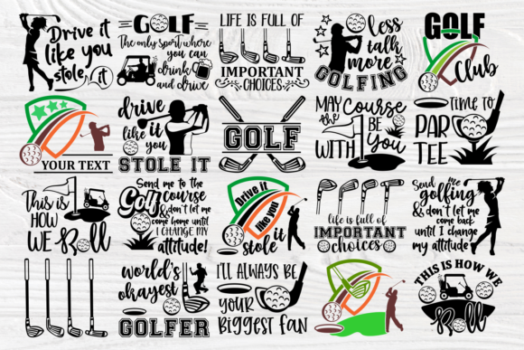 Download Golf Quotes, Golf Club Svg Cut Files - Quote Collection