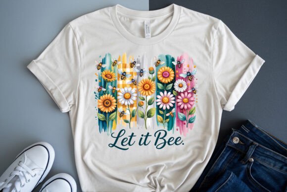 Download Spring Summer Positivity PNG Let It Bee - Positivity Collection