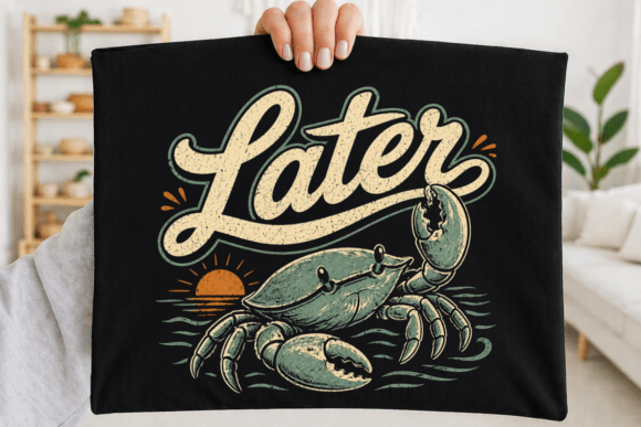 Download Funny Beach Quote Later Crab PNG - Quote Collection