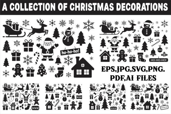 Download A Collection of Christmas Decorations - Christmas decorations Collection
